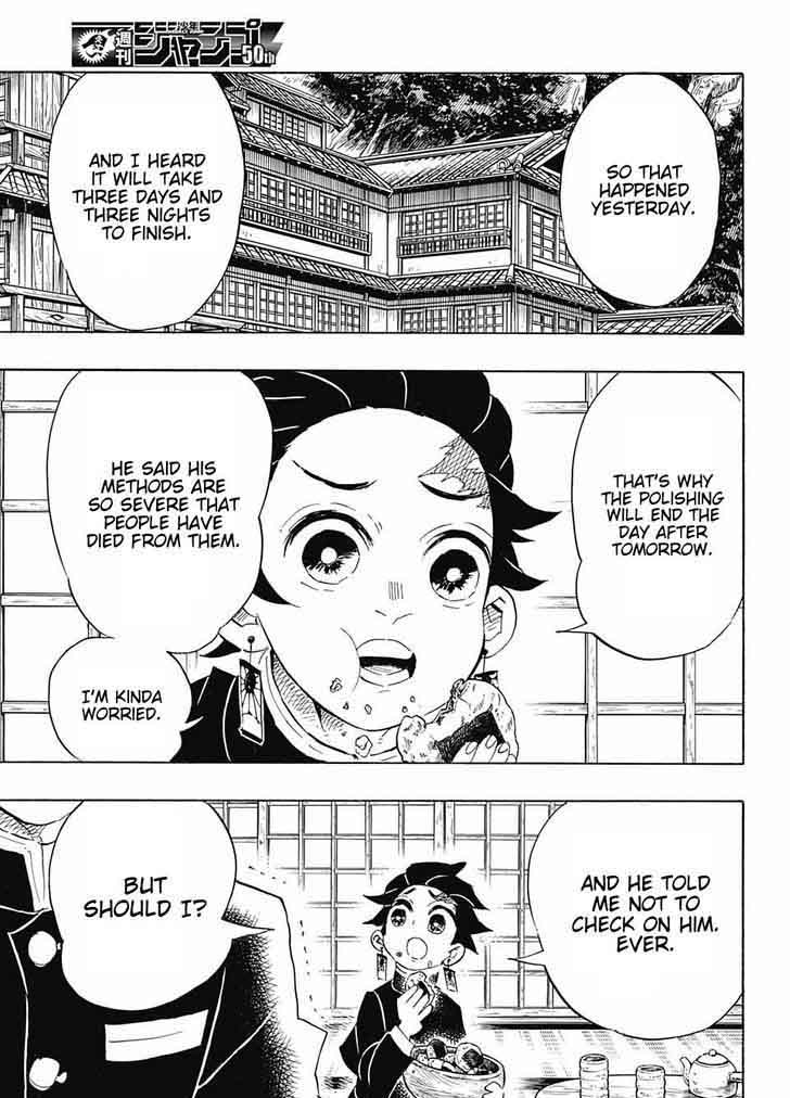 Kimetsu no Yaiba Chapter 105 page 11 - Chapter 105: Something Came Out