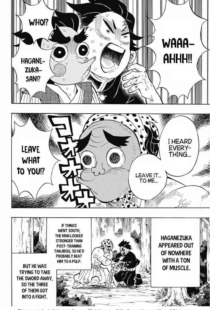 Kimetsu no Yaiba Chapter 105 page 6 - Chapter 105: Something Came Out