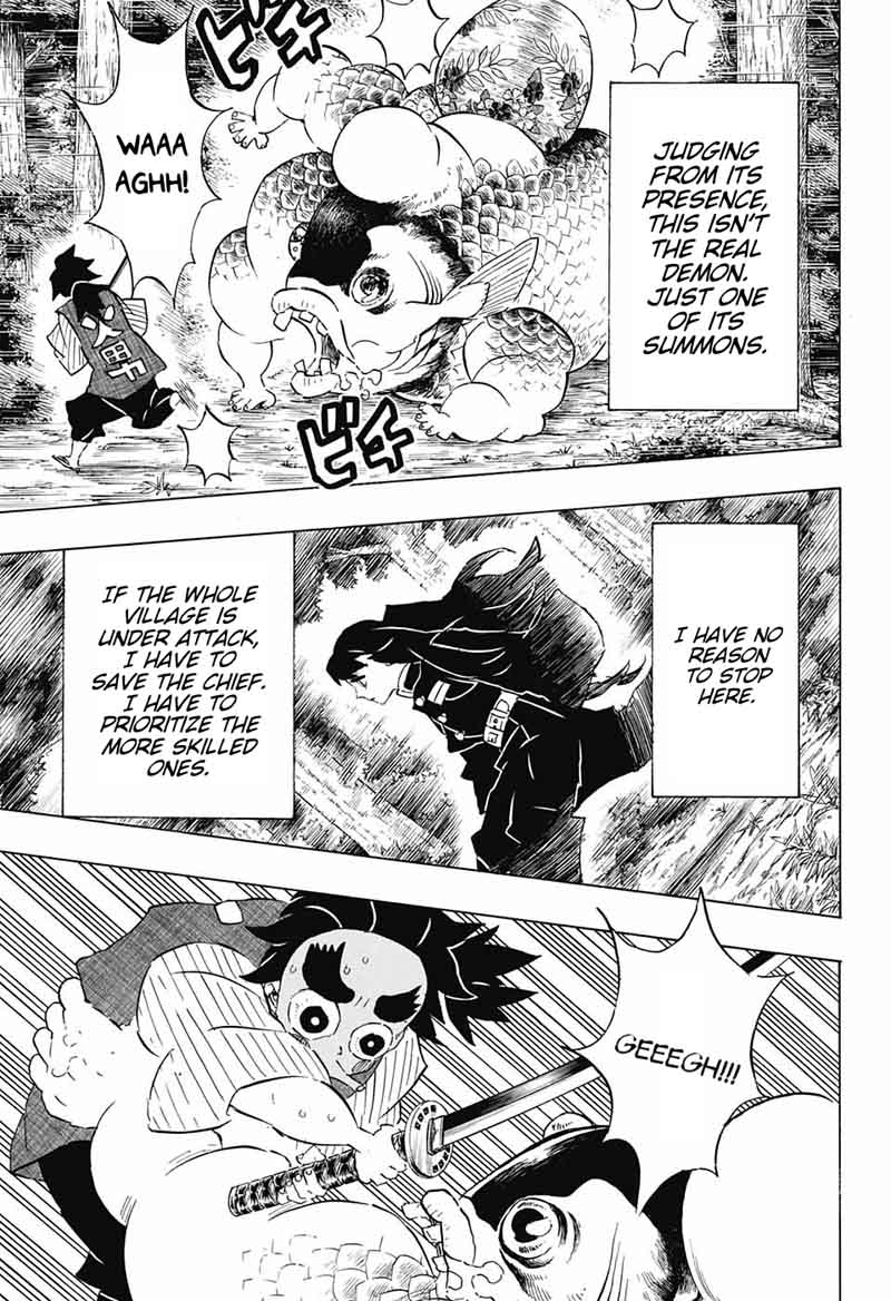 Kimetsu no Yaiba Chapter 107 page 17 - Chapter 107: In The Way