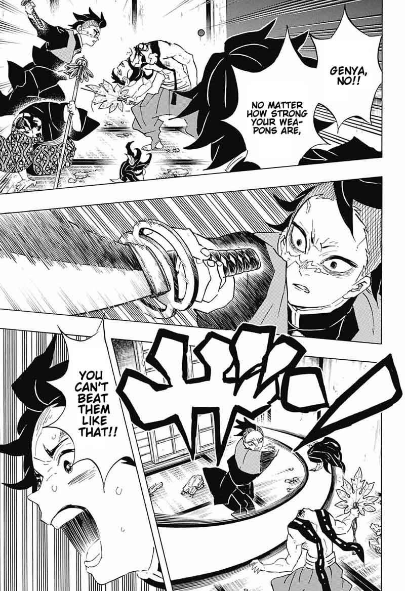 Kimetsu no Yaiba Chapter 107 page 5 - Chapter 107: In The Way