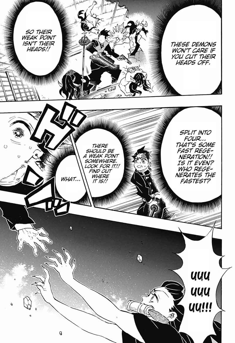 Kimetsu no Yaiba Chapter 107 page 7 - Chapter 107: In The Way