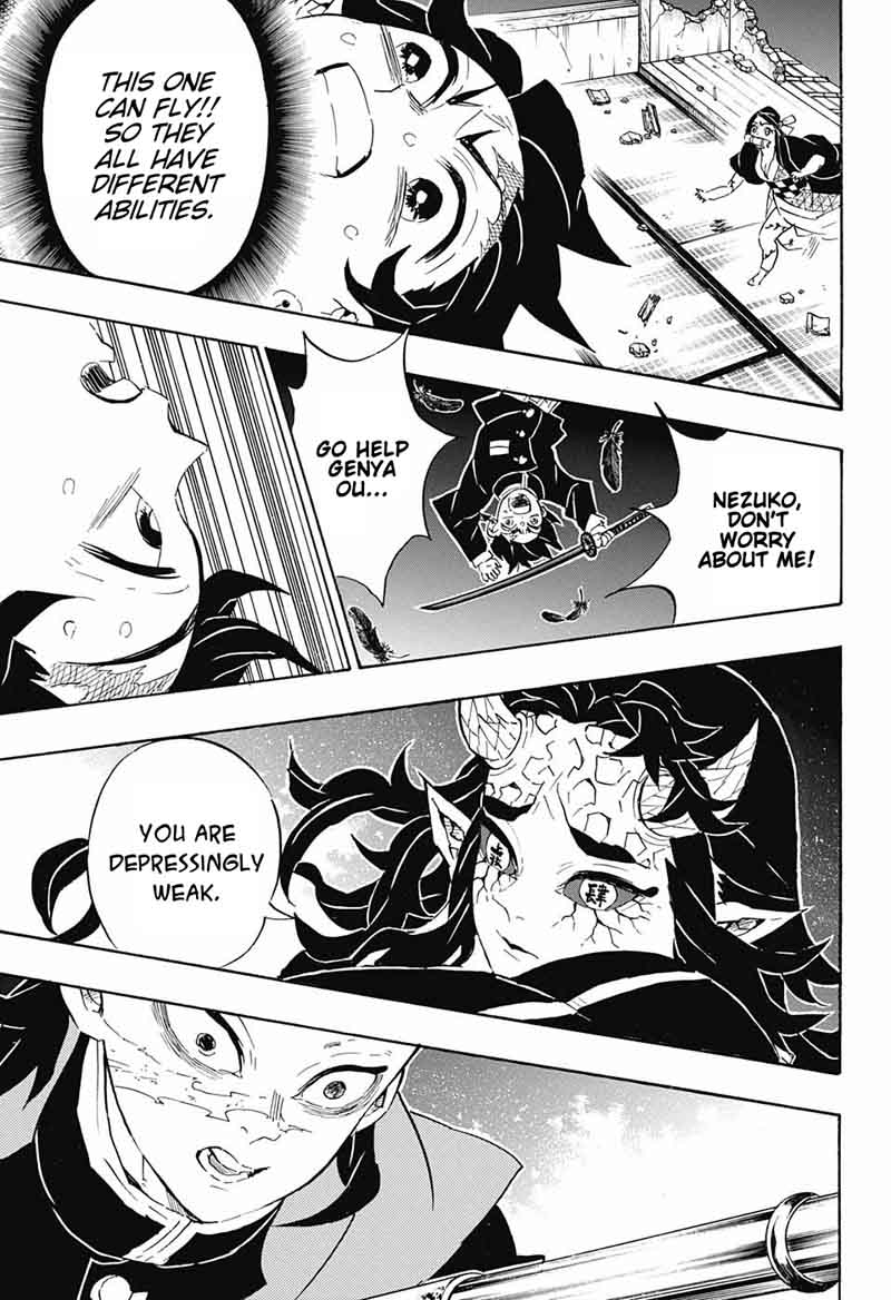 Kimetsu no Yaiba Chapter 107 page 9 - Chapter 107: In The Way