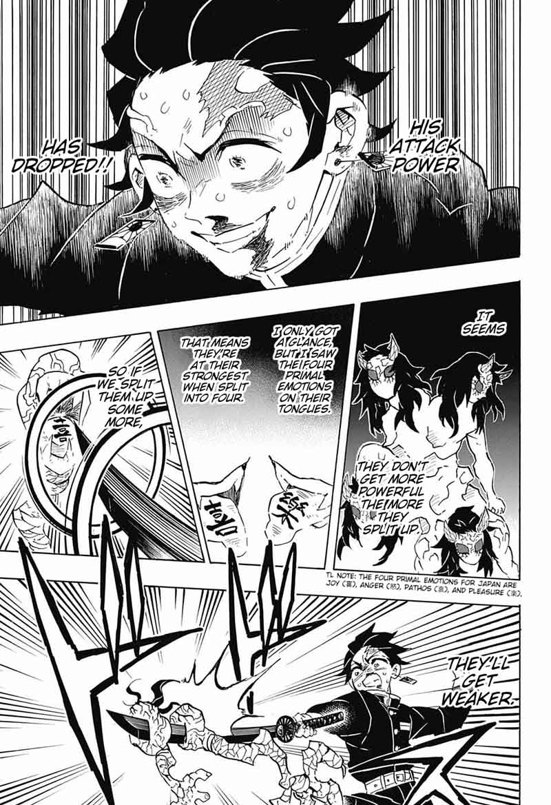 Kimetsu no Yaiba Chapter 108 page 11 - Chapter 108: Thank You, Tokito