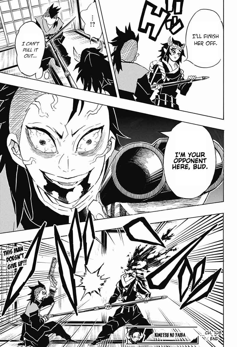 Kimetsu no Yaiba Chapter 108 page 19 - Chapter 108: Thank You, Tokito