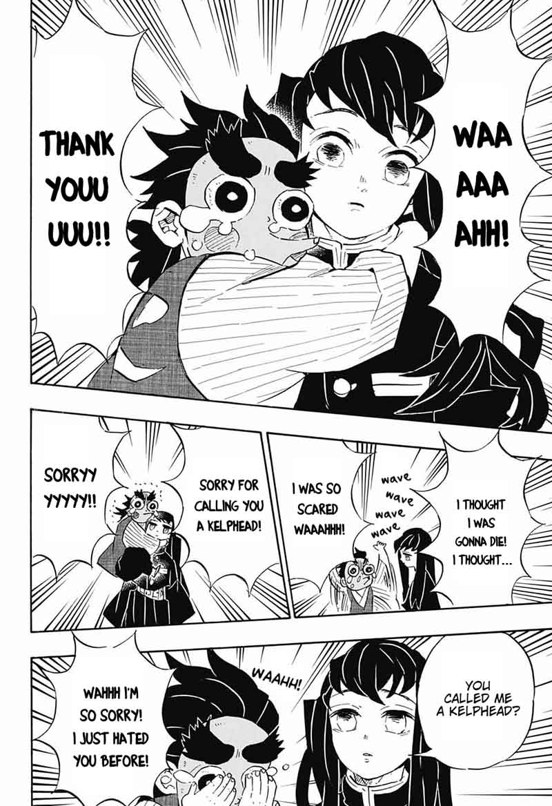 Kimetsu no Yaiba Chapter 108 page 4 - Chapter 108: Thank You, Tokito