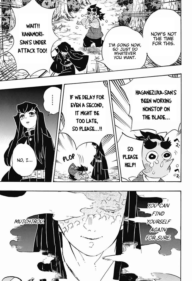 Kimetsu no Yaiba Chapter 108 page 5 - Chapter 108: Thank You, Tokito