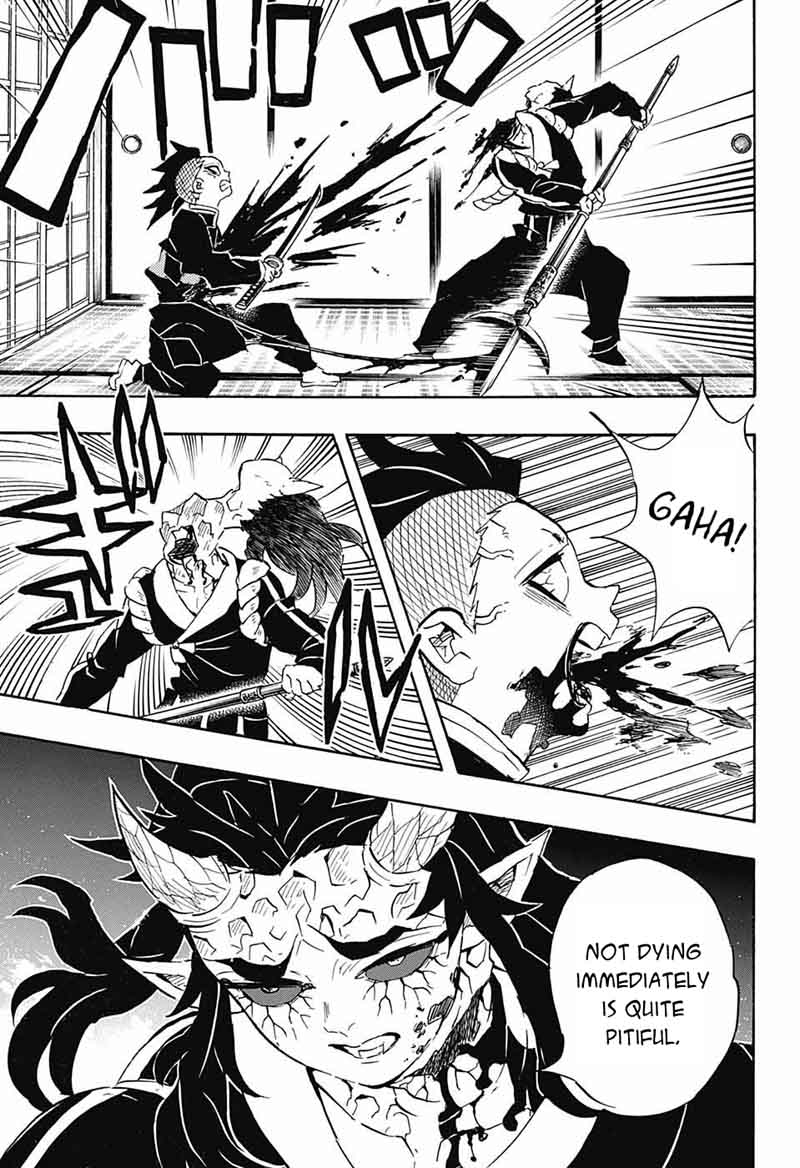 Kimetsu no Yaiba Chapter 109 page 3 - Chapter 109: Won't Die