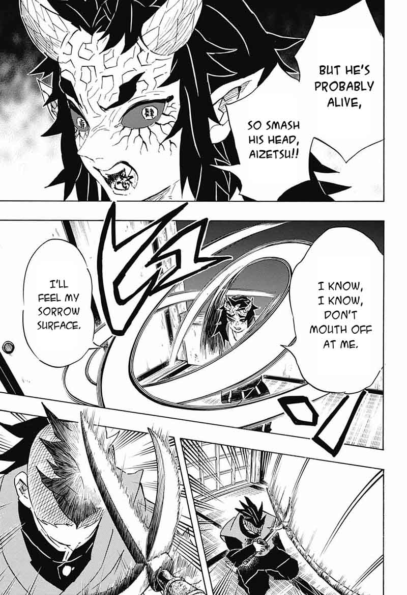 Kimetsu no Yaiba Chapter 109 page 5 - Chapter 109: Won't Die