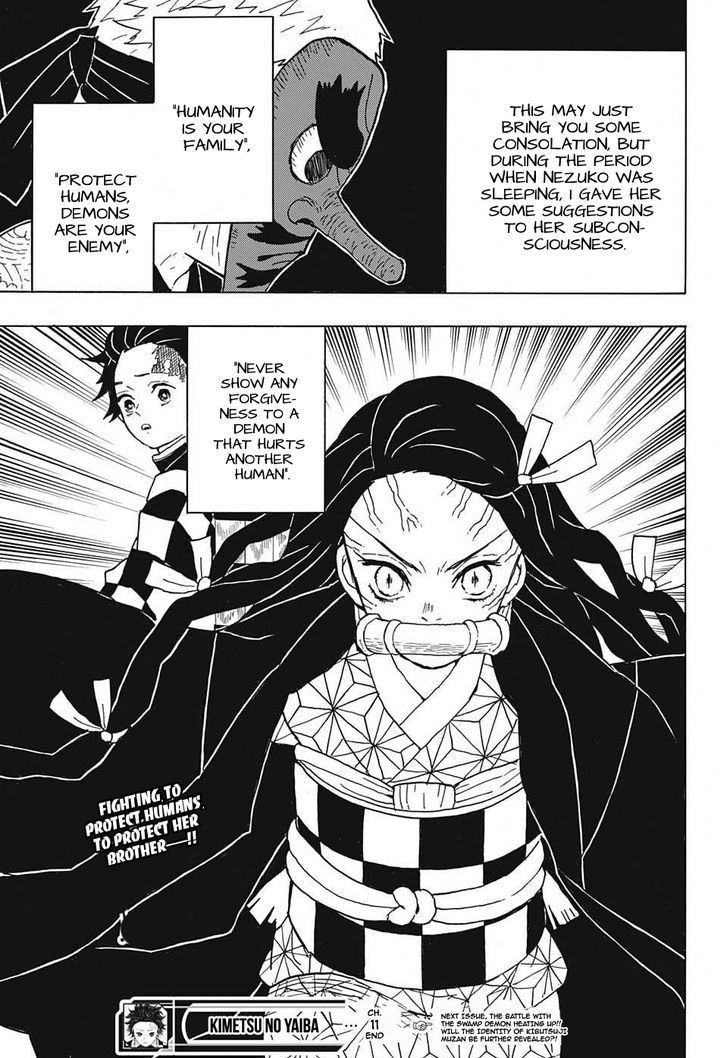 Kimetsu no Yaiba Chapter 11 page 19 - Chapter 11: Suggestion
