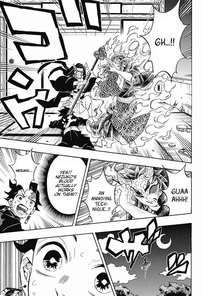Kimetsu no Yaiba Chapter 110 page 11 - Chapter 110: Sneaking Around