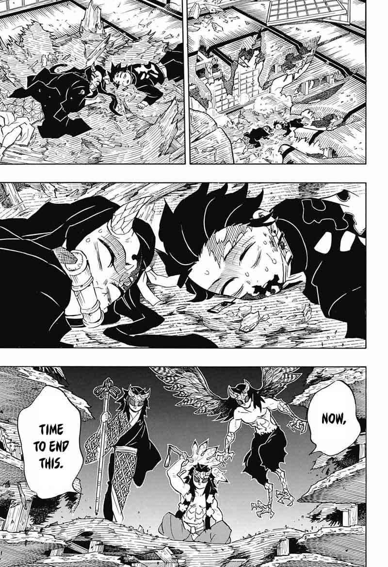 Kimetsu no Yaiba Chapter 110 page 15 - Chapter 110: Sneaking Around
