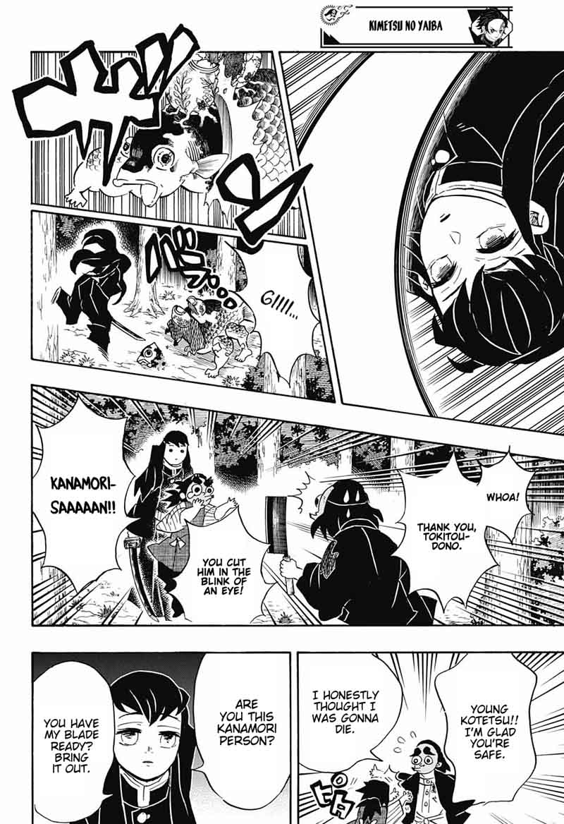 Kimetsu no Yaiba Chapter 110 page 16 - Chapter 110: Sneaking Around