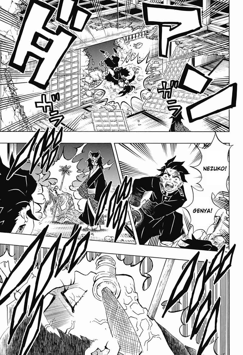 Kimetsu no Yaiba Chapter 110 page 5 - Chapter 110: Sneaking Around