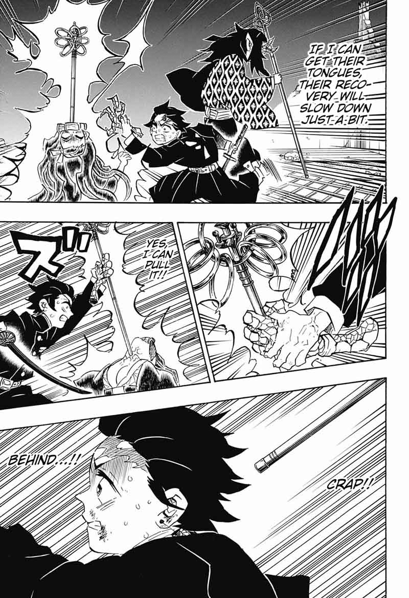 Kimetsu no Yaiba Chapter 110 page 9 - Chapter 110: Sneaking Around