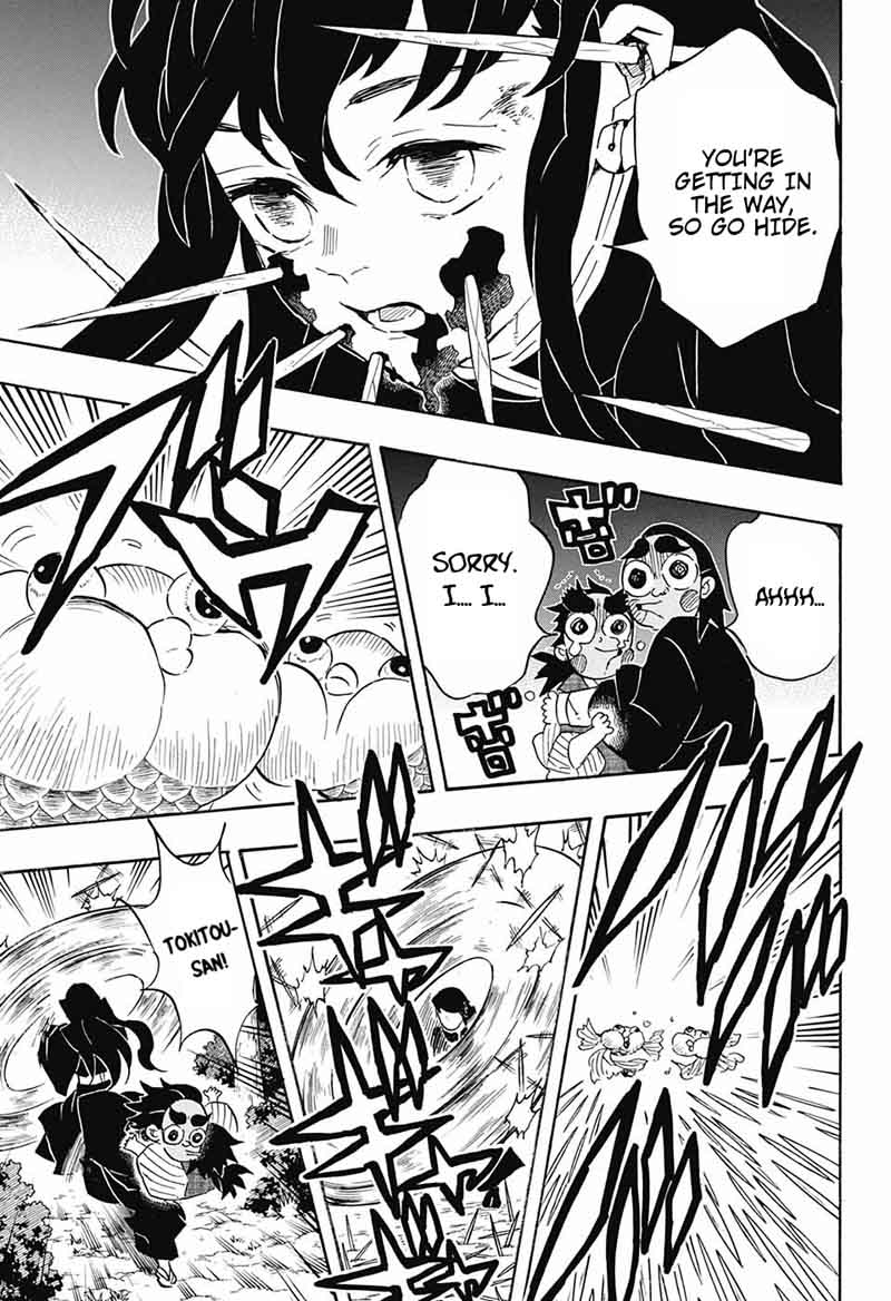 Kimetsu no Yaiba Chapter 111 page 13 - Chapter 111: Pretentious Artist