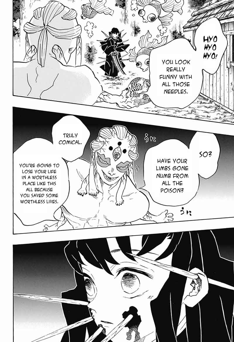 Kimetsu no Yaiba Chapter 111 page 14 - Chapter 111: Pretentious Artist