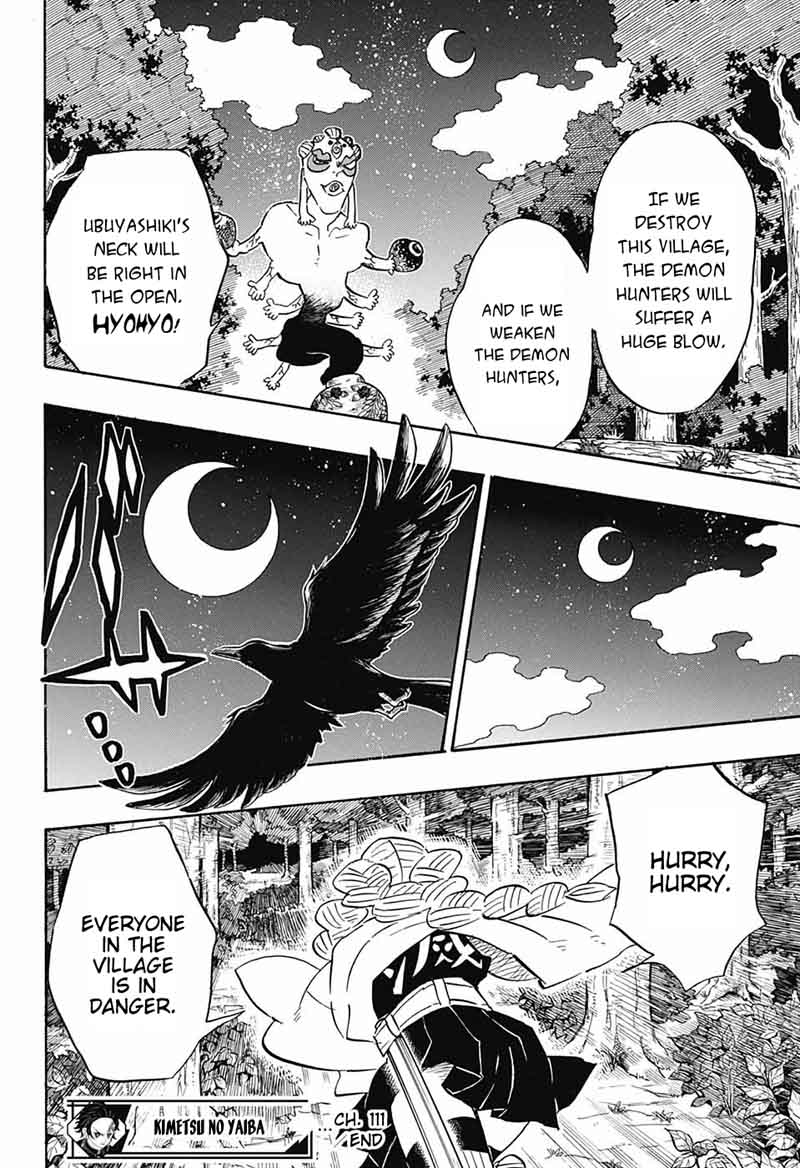 Kimetsu no Yaiba Chapter 111 page 20 - Chapter 111: Pretentious Artist