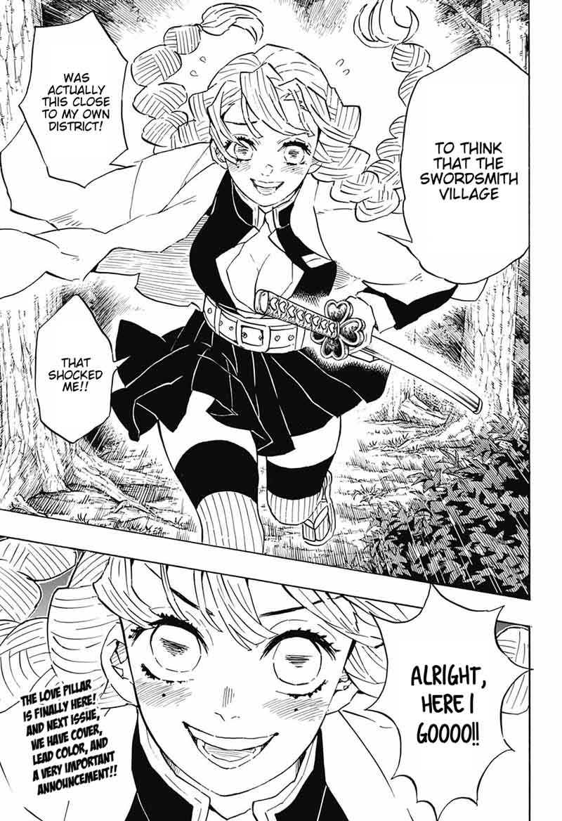 Kimetsu no Yaiba Chapter 111 page 21 - Chapter 111: Pretentious Artist