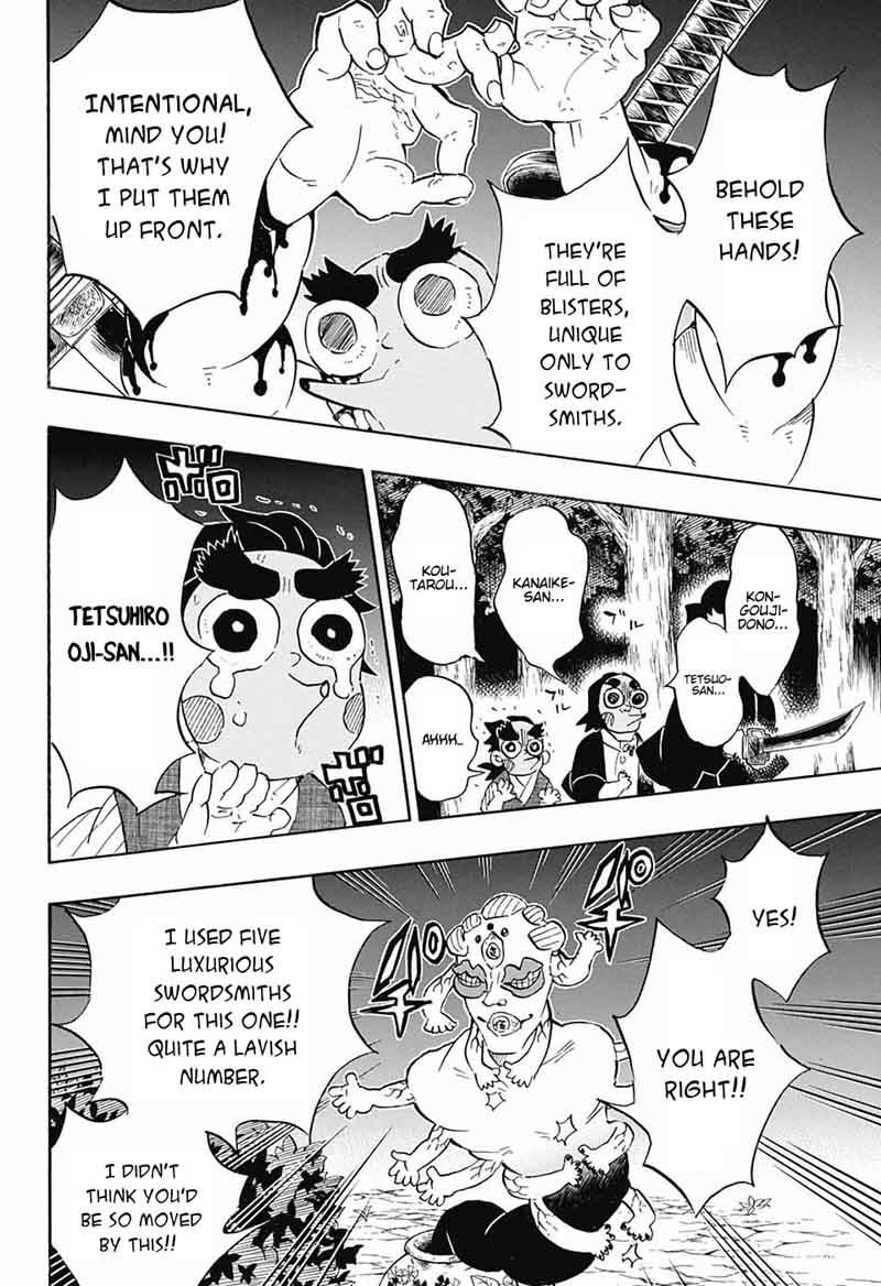 Kimetsu no Yaiba Chapter 111 page 4 - Chapter 111: Pretentious Artist