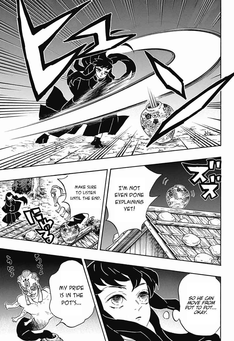 Kimetsu no Yaiba Chapter 111 page 7 - Chapter 111: Pretentious Artist