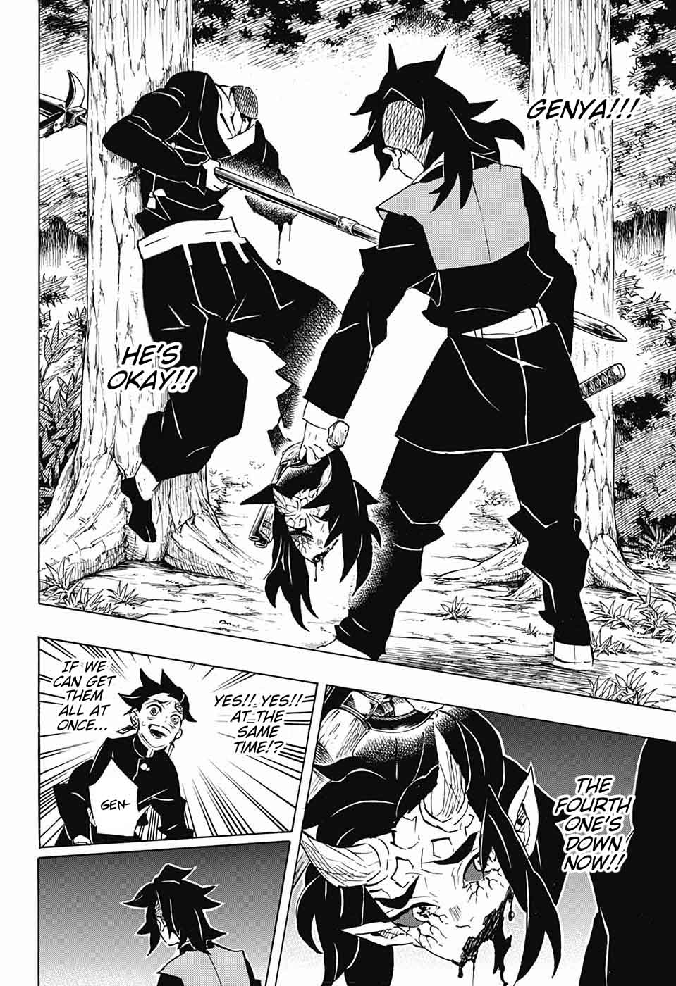 Kimetsu no Yaiba Chapter 113 page 11 - Chapter 113: Bright Red Blade