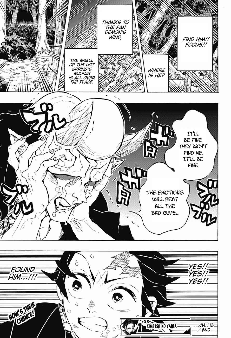 Kimetsu no Yaiba Chapter 113 page 18 - Chapter 113: Bright Red Blade