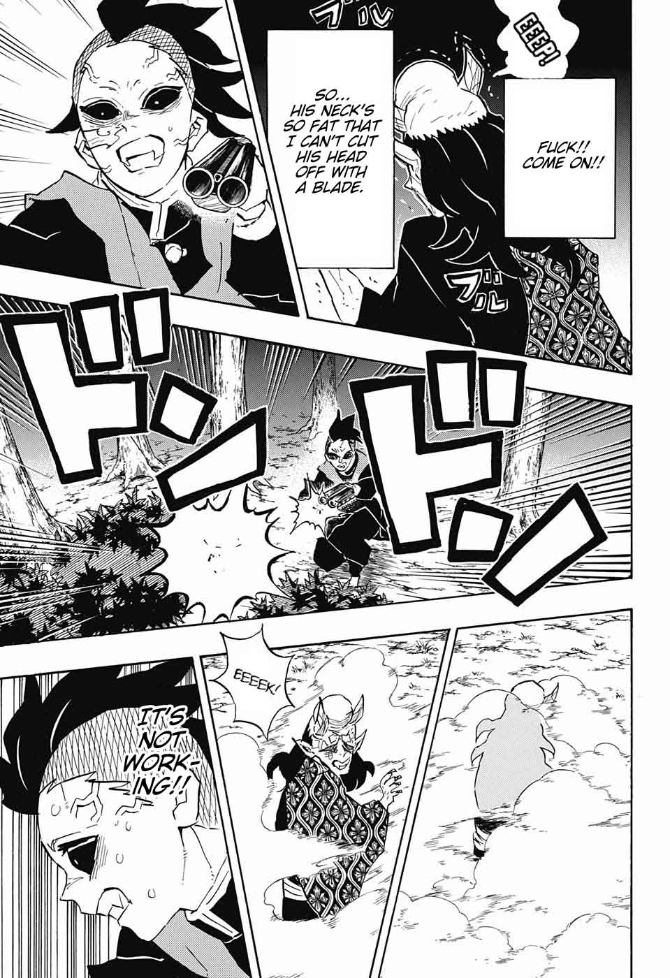 Kimetsu no Yaiba Chapter 114 page 17 - Chapter 114: Wanted: Respect