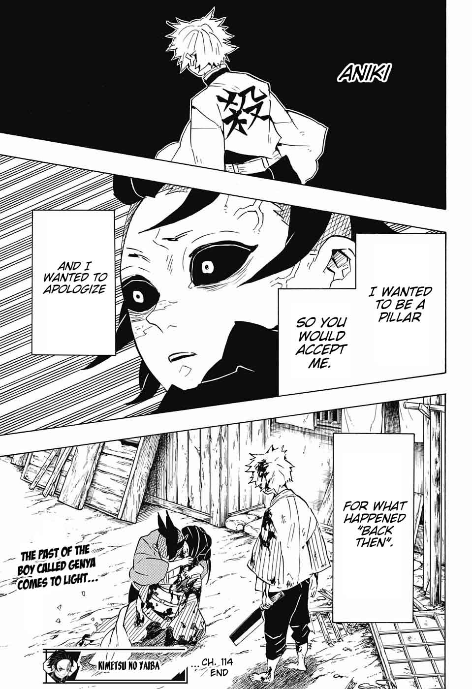 Kimetsu no Yaiba Chapter 114 page 19 - Chapter 114: Wanted: Respect