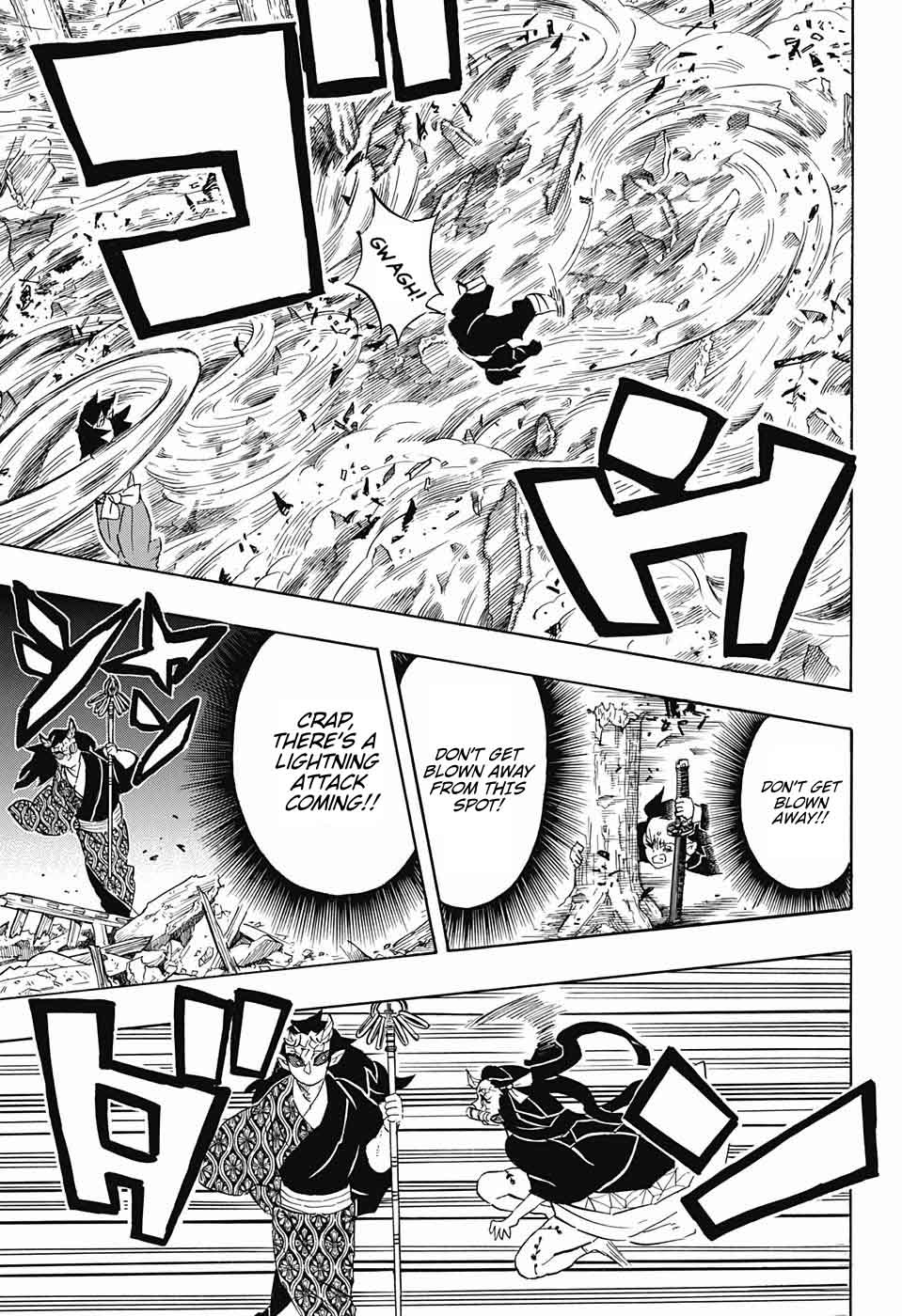 Kimetsu no Yaiba Chapter 114 page 3 - Chapter 114: Wanted: Respect