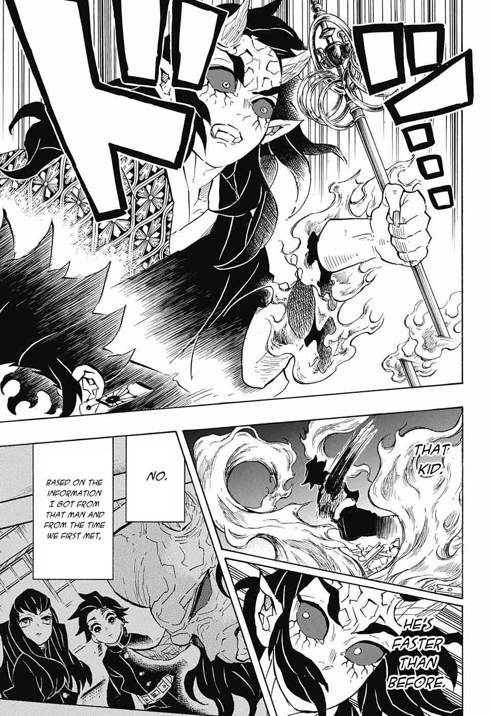 Kimetsu no Yaiba Chapter 114 page 5 - Chapter 114: Wanted: Respect