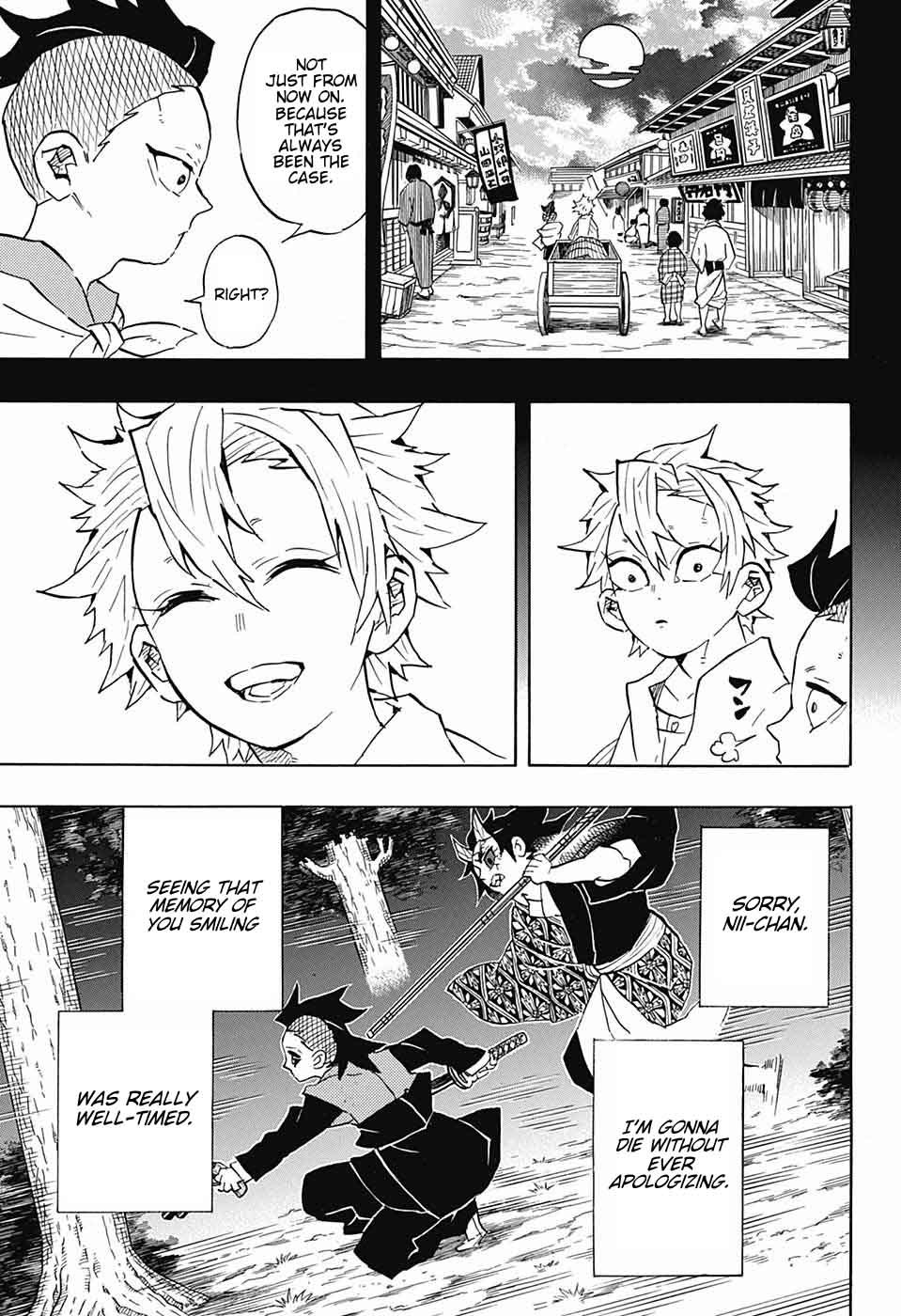 Kimetsu no Yaiba Chapter 115 page 11 - Chapter 115: To Be a Hashira