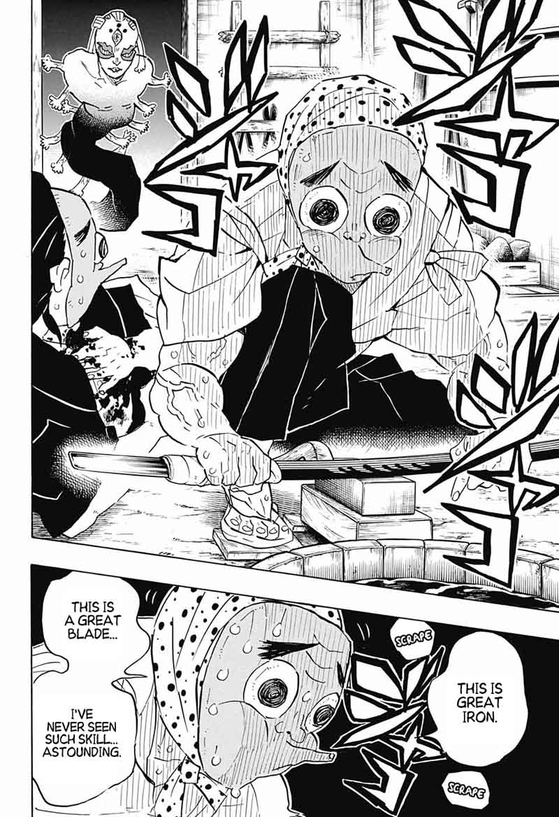 Kimetsu no Yaiba Chapter 117 page 6 - Chapter 117: Swordsmith