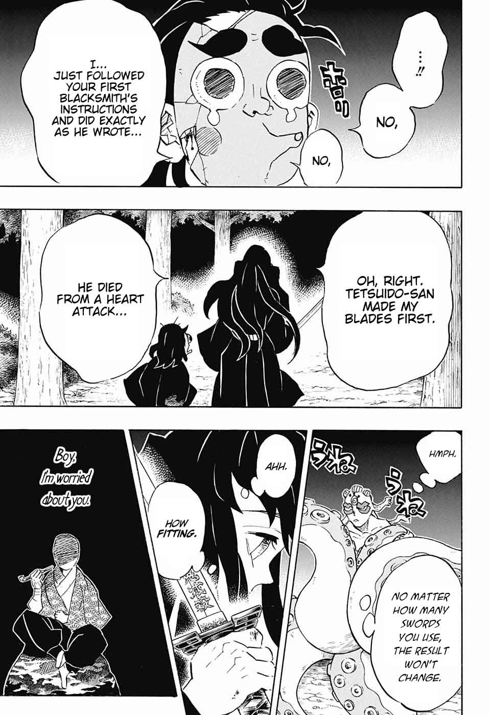 Kimetsu no Yaiba Chapter 119 page 13 - Chapter 119: Coming Back