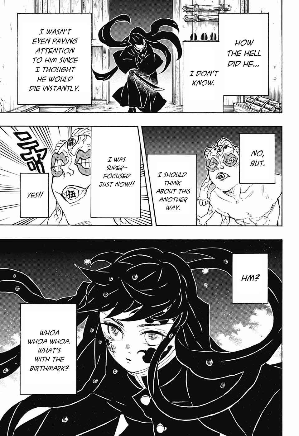 Kimetsu no Yaiba Chapter 119 page 5 - Chapter 119: Coming Back