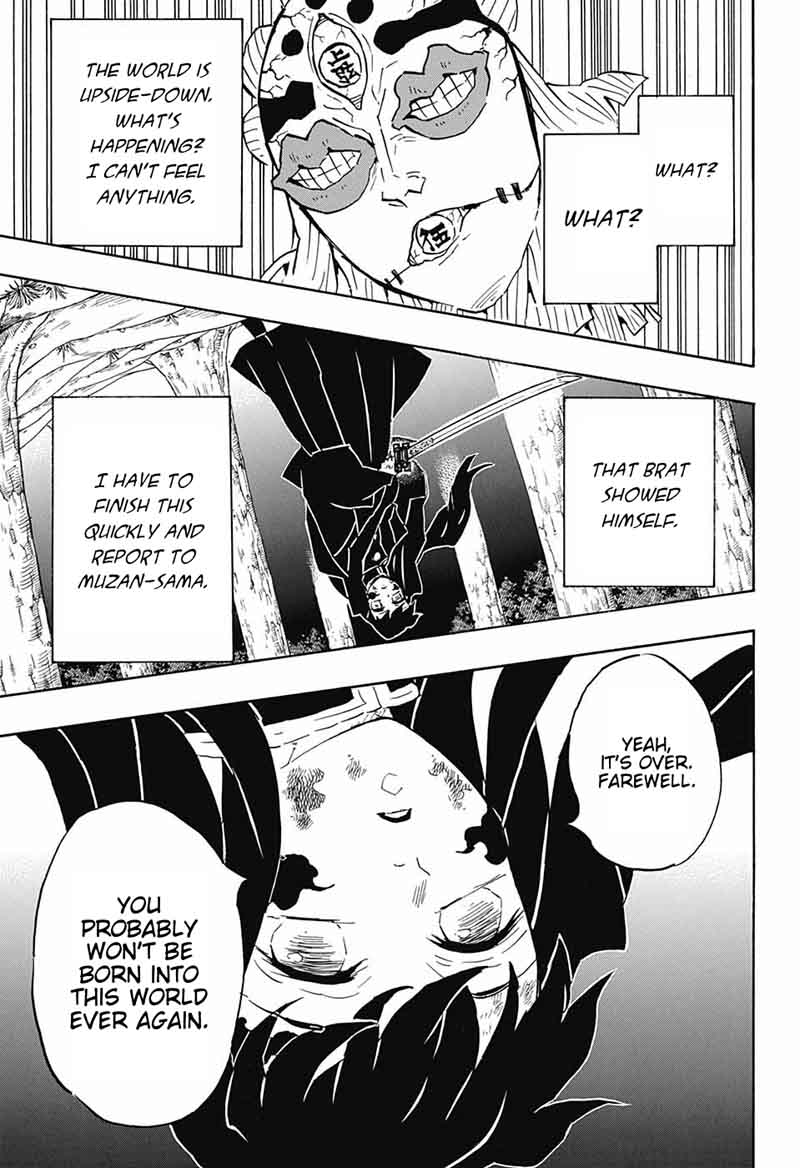Kimetsu no Yaiba Chapter 121 page 15 - Chapter 121: Abnormal Situation