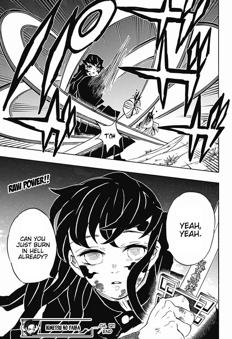 Kimetsu no Yaiba Chapter 121 page 19 - Chapter 121: Abnormal Situation