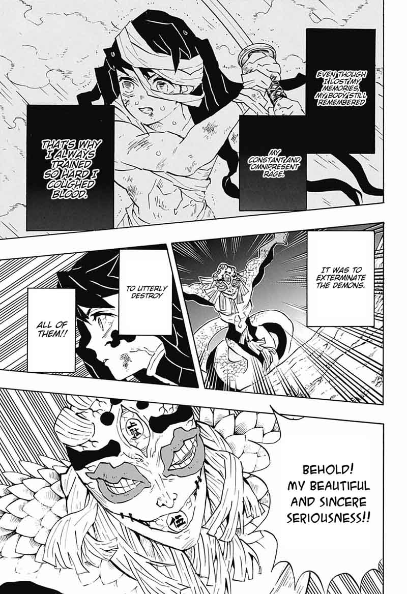 Kimetsu no Yaiba Chapter 121 page 5 - Chapter 121: Abnormal Situation