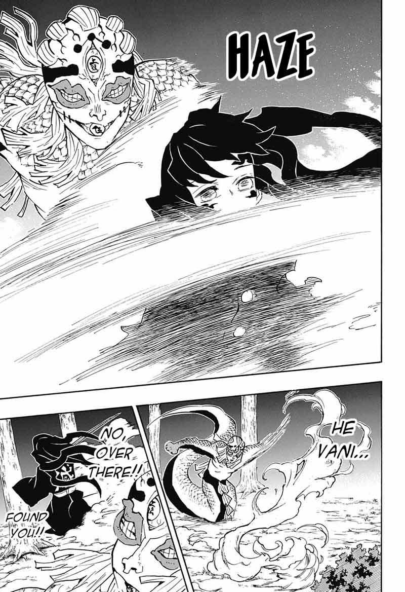 Kimetsu no Yaiba Chapter 121 page 8 - Chapter 121: Abnormal Situation