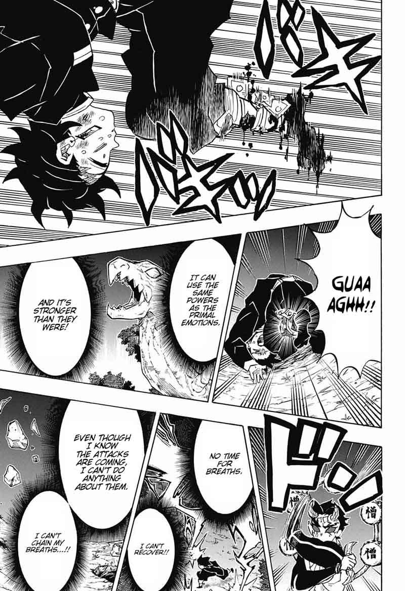 Kimetsu no Yaiba Chapter 122 page 11 - Chapter 122: A Passing Moment of Excitement