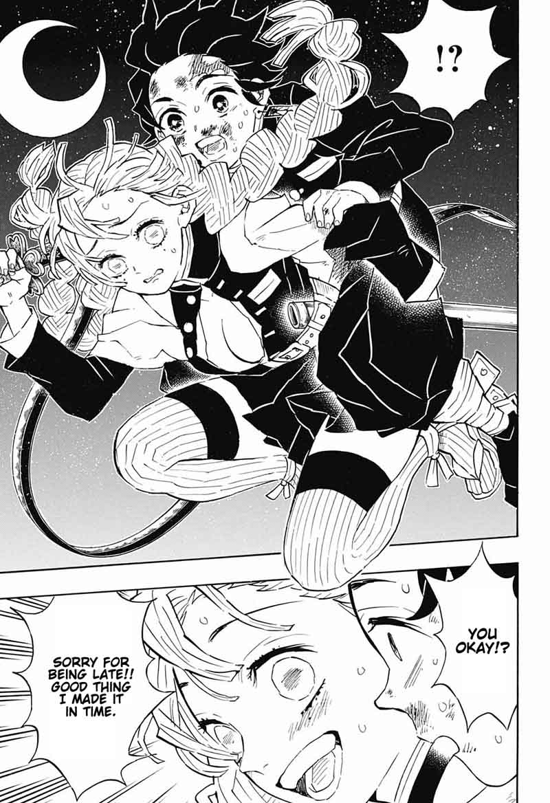 Kimetsu no Yaiba Chapter 122 page 15 - Chapter 122: A Passing Moment of Excitement