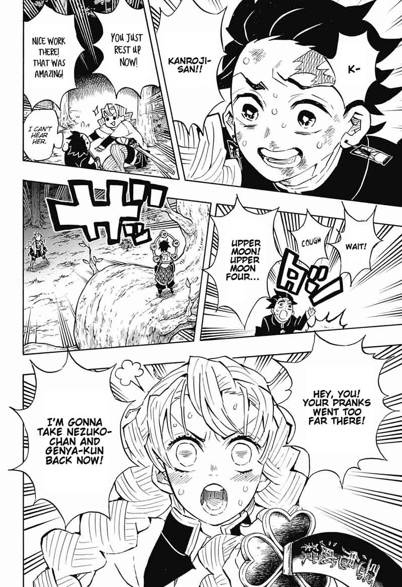 Kimetsu no Yaiba Chapter 122 page 16 - Chapter 122: A Passing Moment of Excitement
