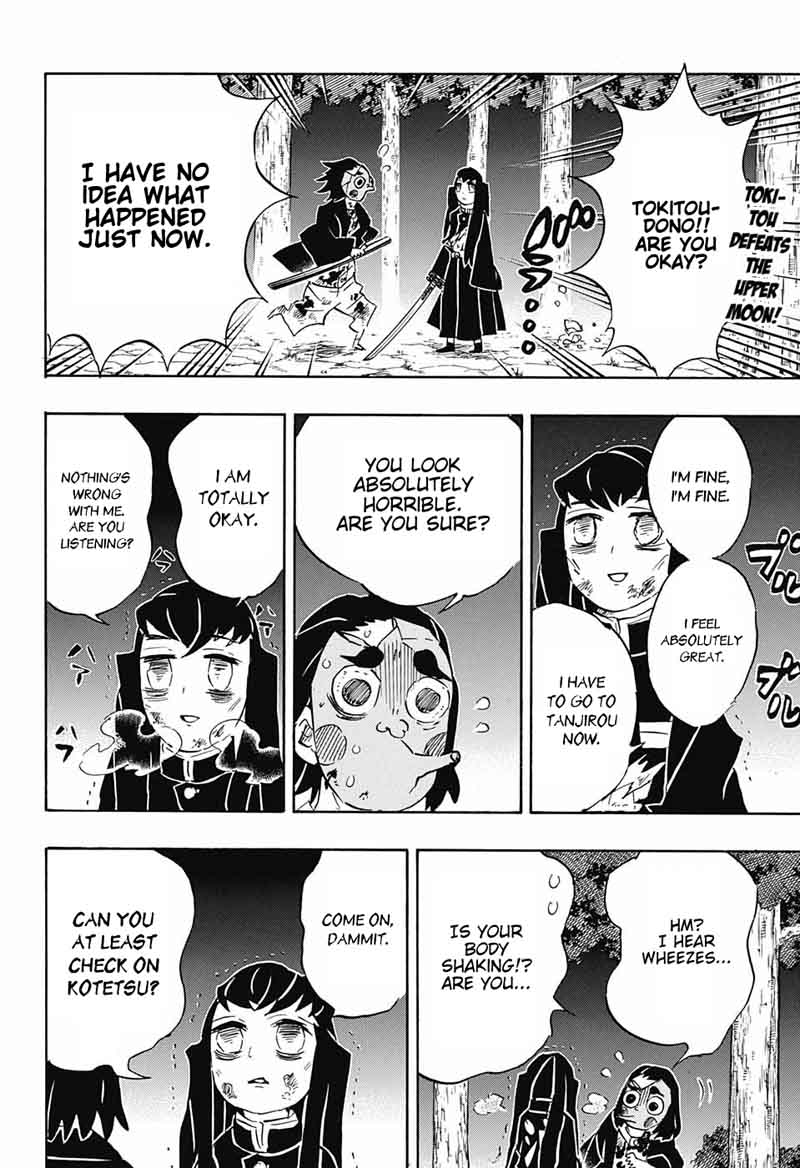 Kimetsu no Yaiba Chapter 122 page 2 - Chapter 122: A Passing Moment of Excitement