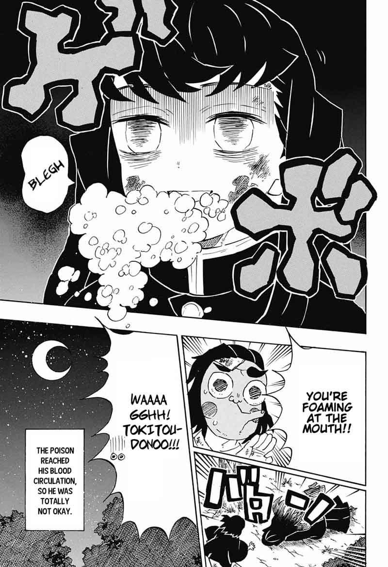 Kimetsu no Yaiba Chapter 122 page 3 - Chapter 122: A Passing Moment of Excitement