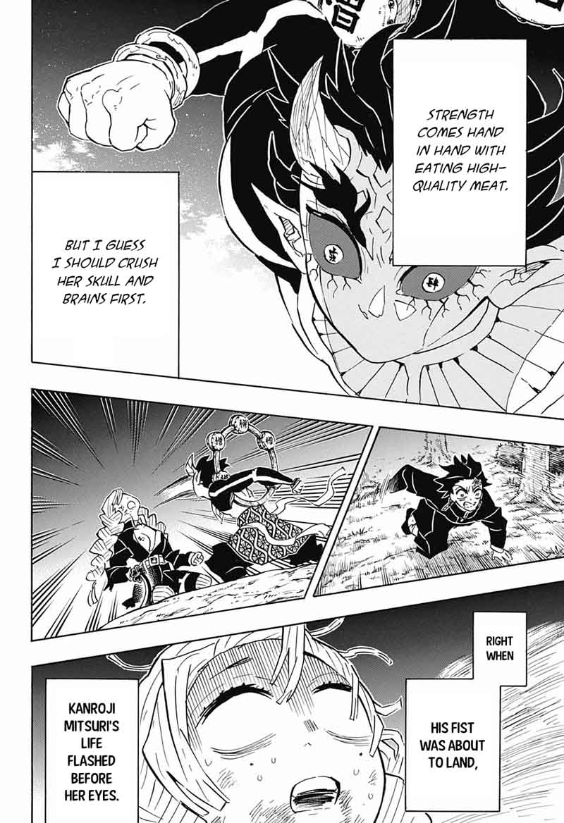Kimetsu no Yaiba Chapter 123 page 12 - Chapter 123: Mitsuri Kanroji's Life Passes Before Her Eyes