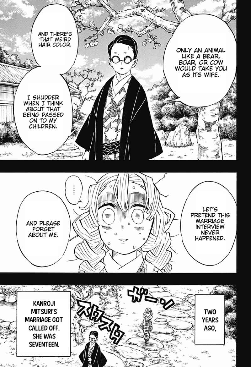 Kimetsu no Yaiba Chapter 123 page 13 - Chapter 123: Mitsuri Kanroji's Life Passes Before Her Eyes