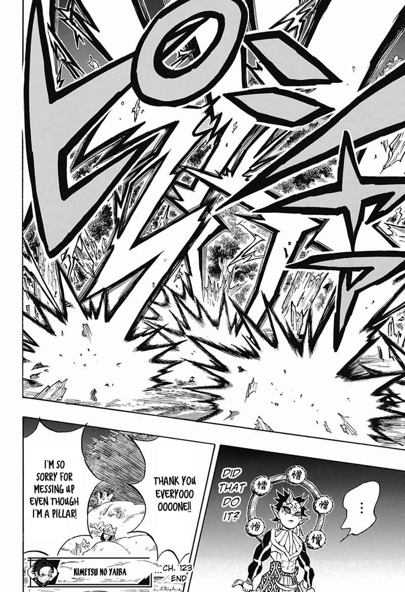 Kimetsu no Yaiba Chapter 123 page 18 - Chapter 123: Mitsuri Kanroji's Life Passes Before Her Eyes