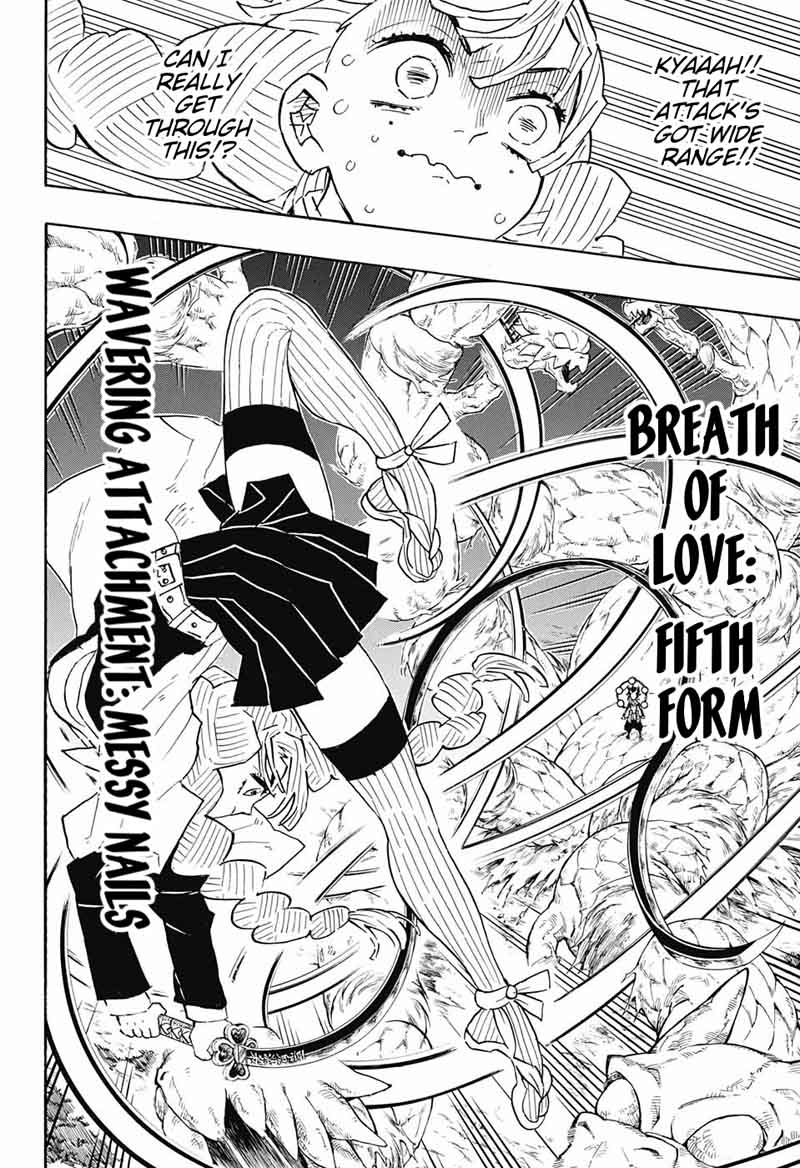 Kimetsu no Yaiba Chapter 123 page 6 - Chapter 123: Mitsuri Kanroji's Life Passes Before Her Eyes