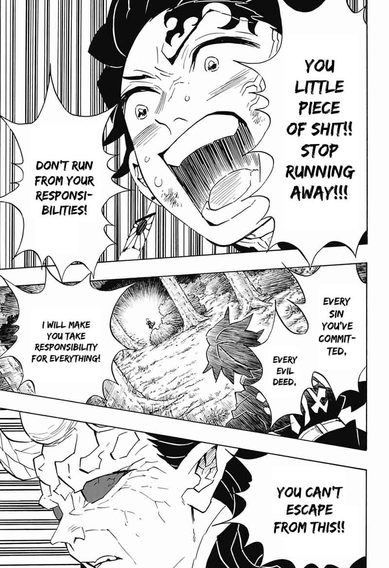 Kimetsu no Yaiba Chapter 124 page 17 - Chapter 124: Get it Together, Moron!