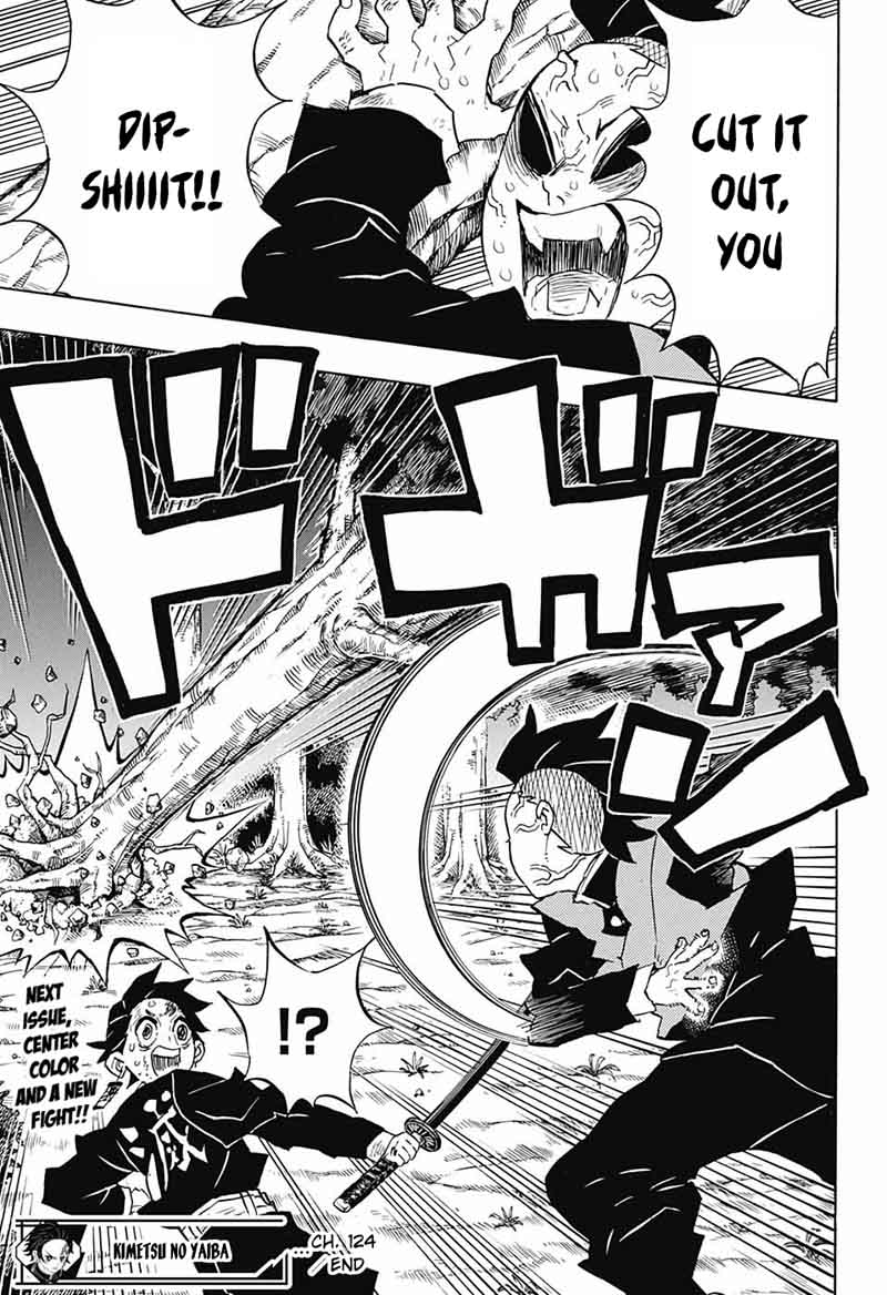 Kimetsu no Yaiba Chapter 124 page 19 - Chapter 124: Get it Together, Moron!