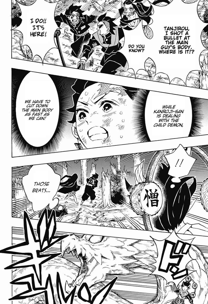 Kimetsu no Yaiba Chapter 124 page 6 - Chapter 124: Get it Together, Moron!